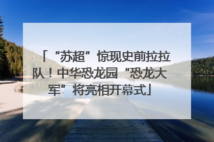 “苏超”惊现史前拉拉队！中华恐龙园“恐龙大军”将亮相开幕式