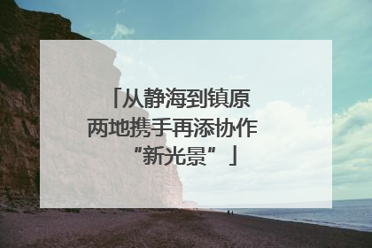 从静海到镇原 两地携手再添协作“新光景”