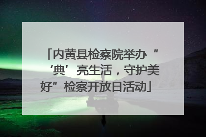 内黄县检察院举办“‘典’亮生活，守护美好”检察开放日活动
