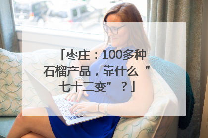 枣庄：100多种石榴产品，靠什么“七十二变”？