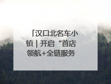 汉口北名车小镇｜开启“首店领航+全链服务”进阶方程式