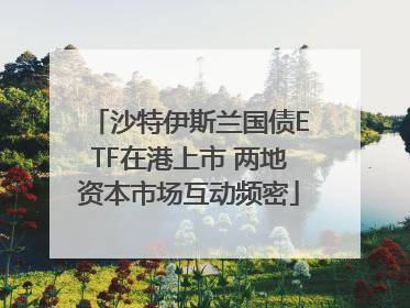 沙特伊斯兰国债ETF在港上市 两地资本市场互动频密