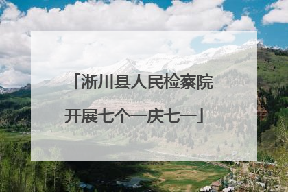 淅川县人民检察院开展七个一庆七一