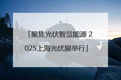 聚焦光伏智慧能源 2025上海光伏展举行