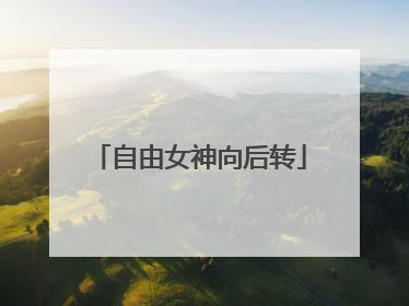 自由女神向后转