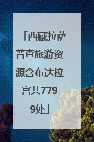西藏拉萨普查旅游资源含布达拉宫共7799处