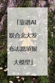 靠谱AI联合北大发布志愿填报大模型