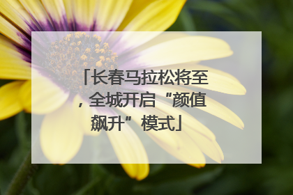长春马拉松将至，全城开启“颜值飙升”模式