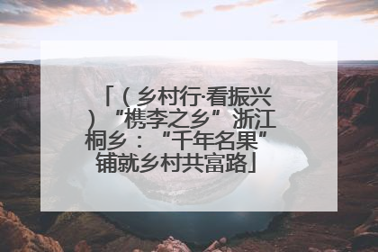 （乡村行·看振兴）“槜李之乡”浙江桐乡：“千年名果”铺就乡村共富路